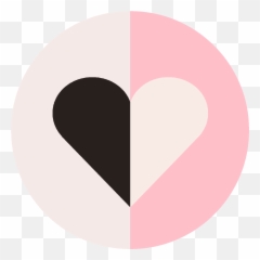Whiteblackpink - Heart Clipart Full Size Clipart Love Black And Pink Heart Emoji,Kawqii Emoticon Panties