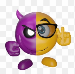 Create Professional 3d Emojis For Your - Happy,Printing Press Emoticon