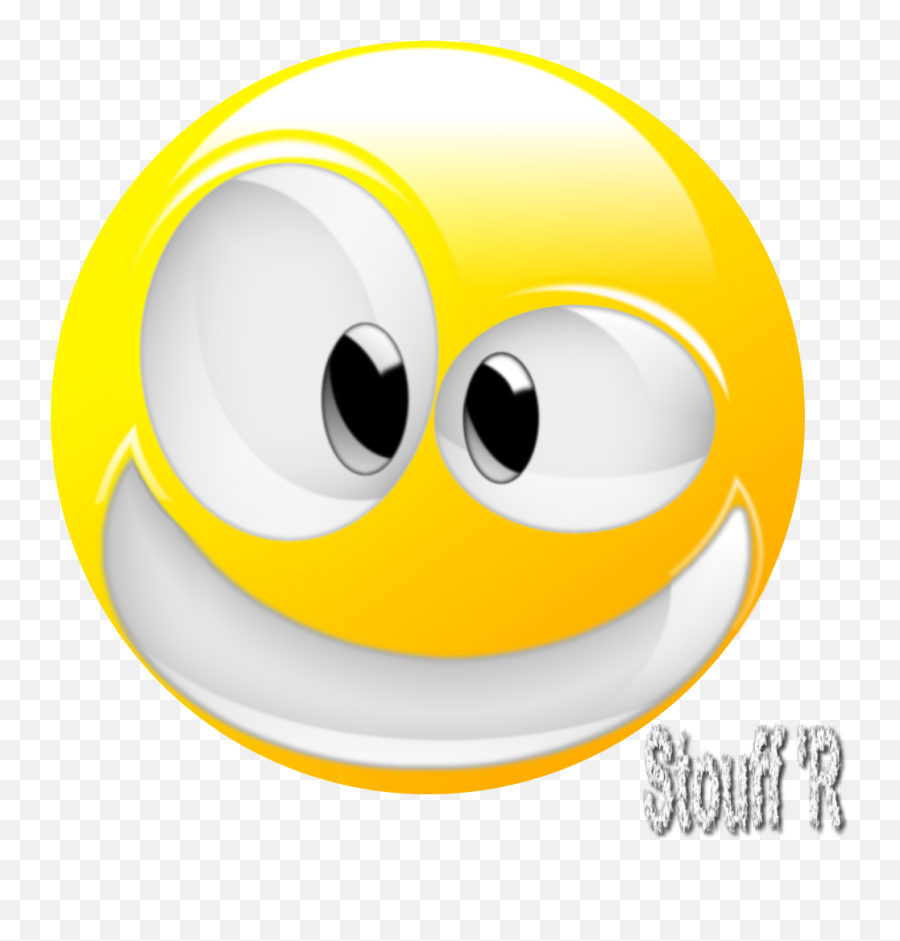 Funny Smiley Smiley Goofy Face - Pling Emoji,Emoticon J