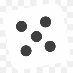 Virginia Beach Board Game Cafe Bar - Dot Emoji,Interesting Food Emoticon Black And White