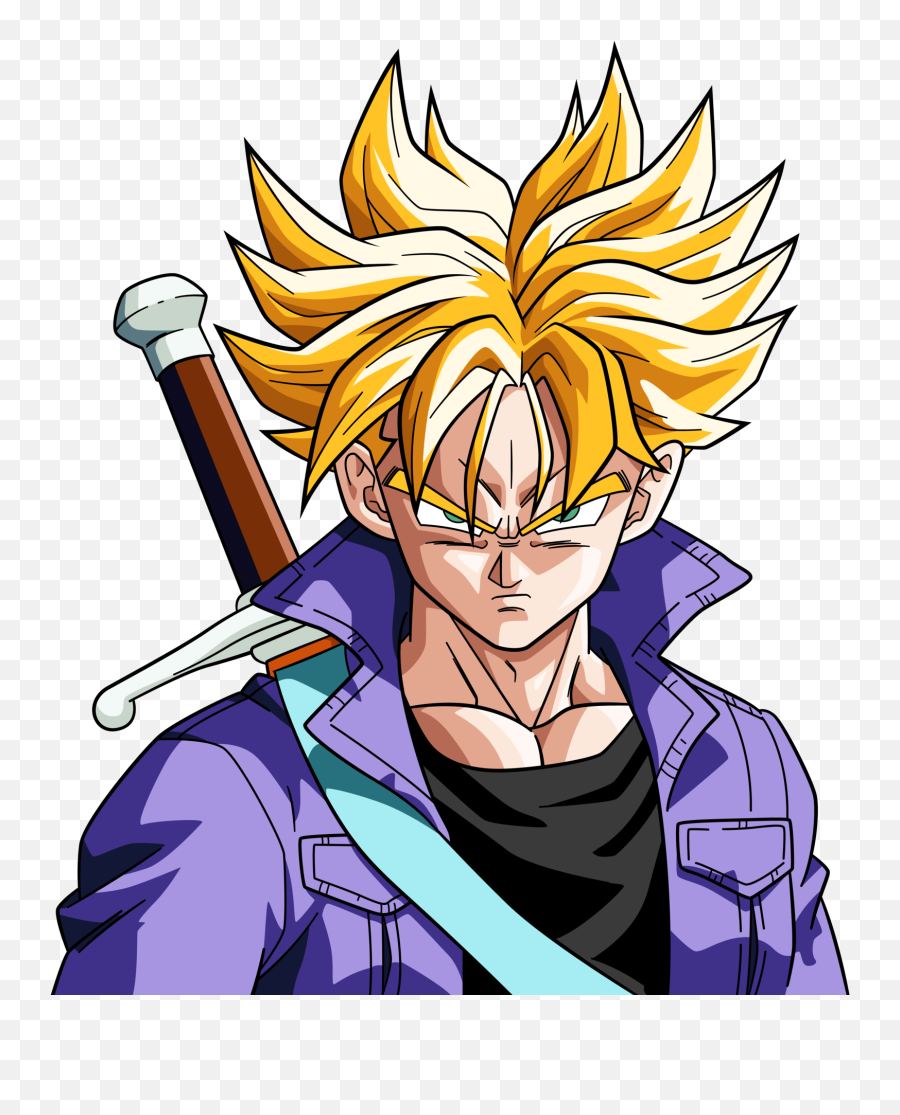 Goku Wallpaper 4k Png - Super Saiyan Trunks Emoji,Dbz Goku Emoticon