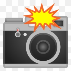 Camera With Flash Emoji - Chiayi Old Prison,Flasher Emoji