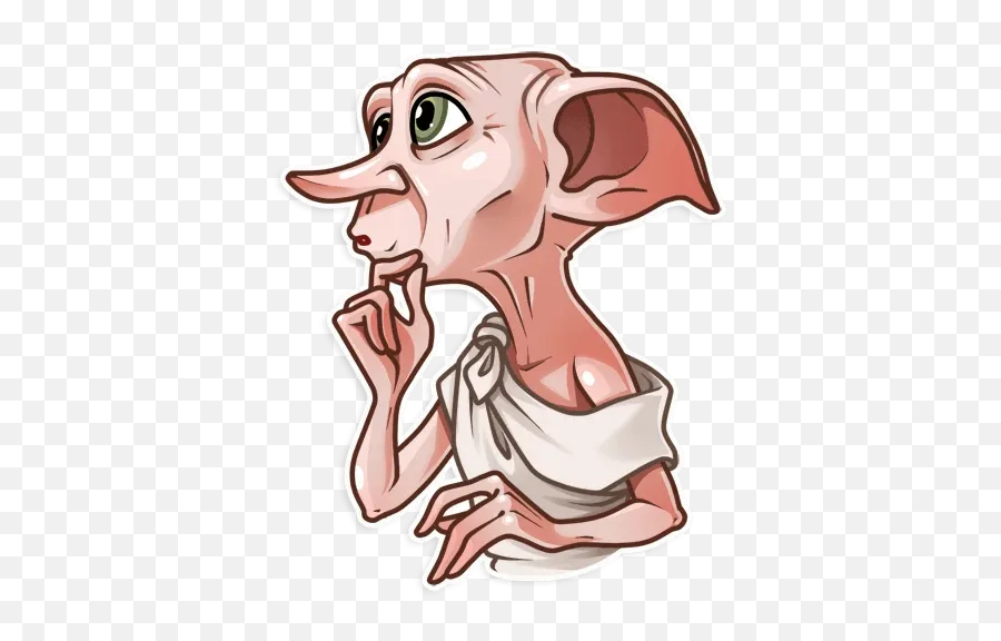 Stickers Set For Telegram - Name For House Elves Emoji,Dobby Emoji