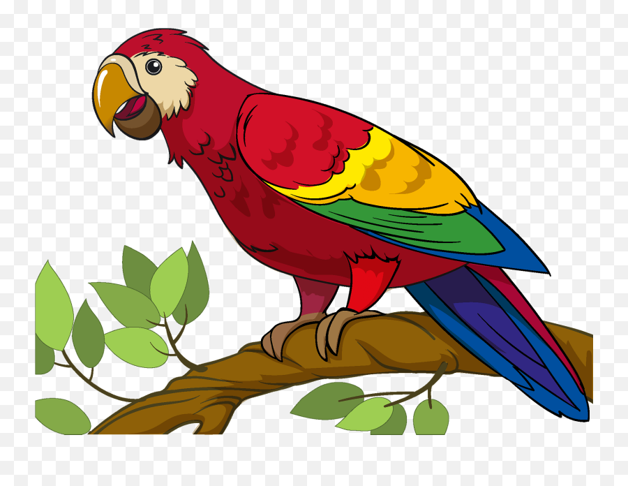 Parrot Clipart - Clipart Of A Parrot Emoji,Parrot Emoji