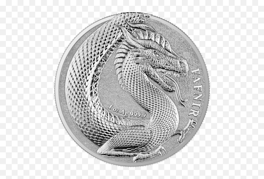 2020 Palau 5 1oz Silver Proof Coin - Evil Eye Fafnir Silver Coin Emoji,Coins Emoji