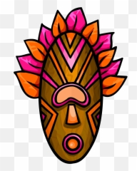 Tiki Design Png U0026 Free Tiki Designpng Transparent Images - Clip Art Tiki Mask Emoji,Tiki Head Emoji