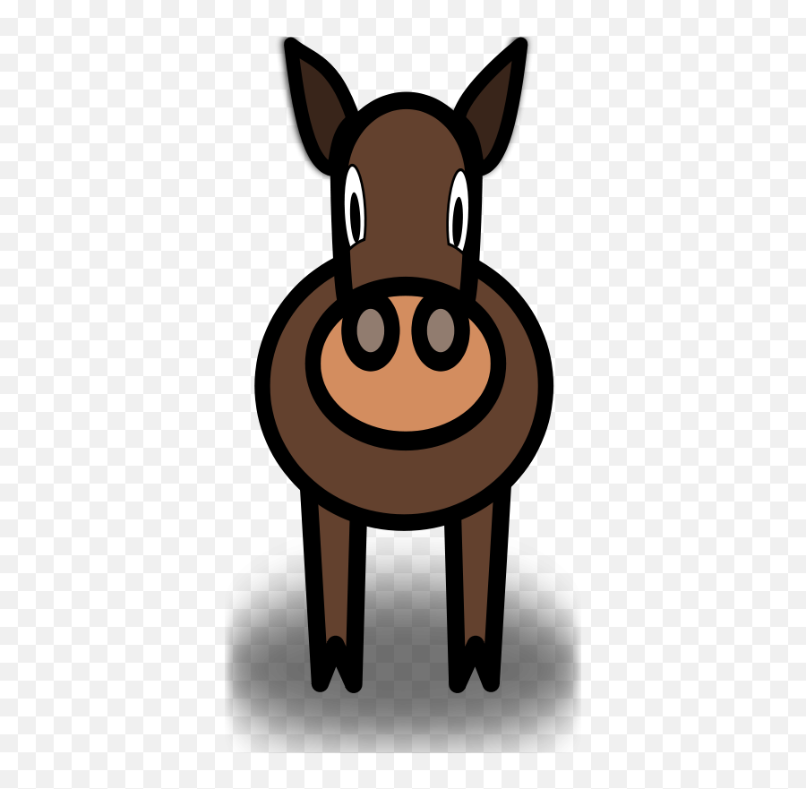 Free Clip Art Crazy Horse By Ab5tract Emoji,Facebook Emoticons Codes Horse