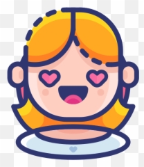Crazy Love Woman Free Icon Of Sugar - Sweet Valentineu0027s Day Emoji,Valentine Day Emoticons