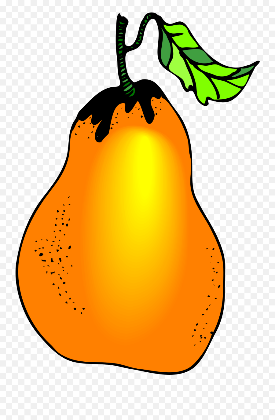 Pear Svg Vector Pear Clip Art - Svg Clipart Emoji,Pear Png Emoji