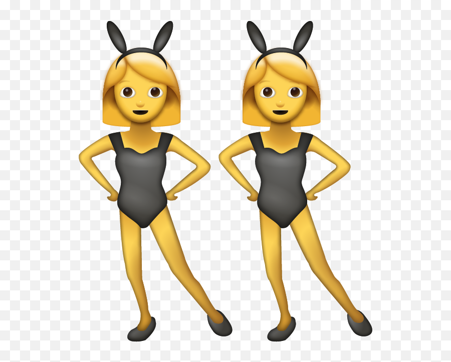 Women Bunny Emoji Free Download Ios - Women With Bunny Ears Emoji,Bunny Emoji