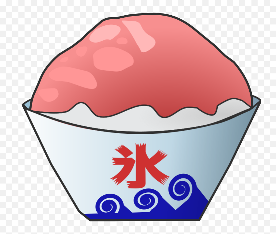 Openclipart - Clipping Culture Emoji,Shave Ice Emoji