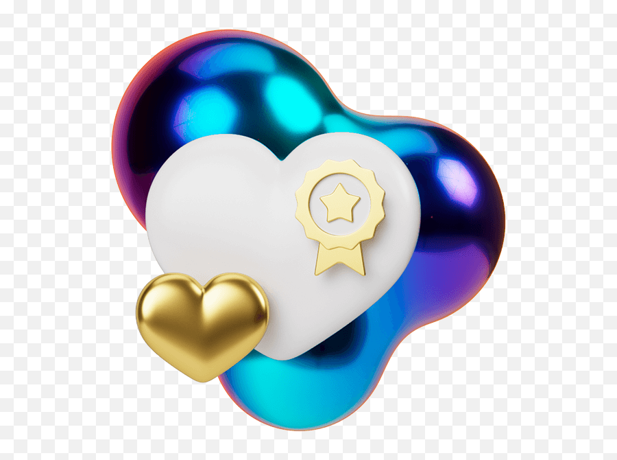Personalized Marketing Throughout The Entire Customer Journey Emoji,Heart And Sparkles Emoji