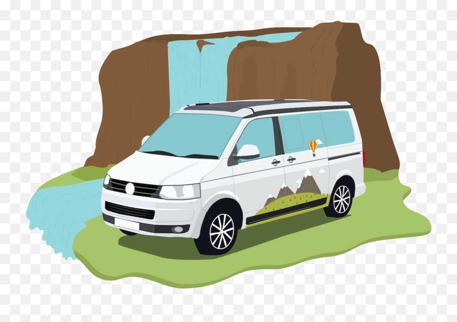 Camper Rental In Icelandcampervan Icelandcamper Iceland Emoji,Sleeping Accommodation Emoji