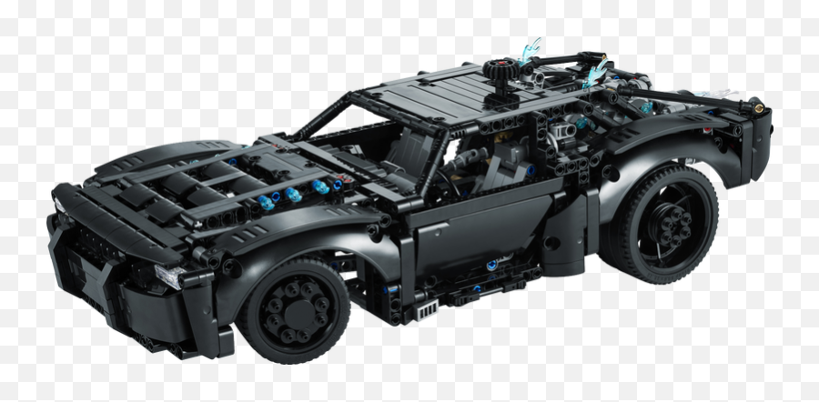 Batmobile Model Car Toy2022 Movie Set For Kids And Teens With Light Bricks And Authentic Features - Novelty Gift Emoji,Movie Set Emoji