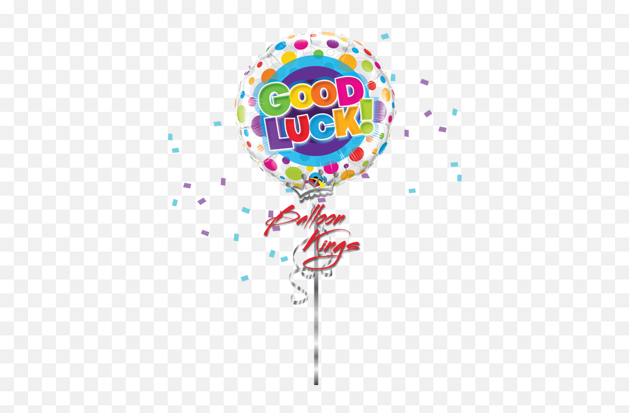 Good Luck Confetti D - Balloon Kings Emoji,Confetti Guy Emoji
