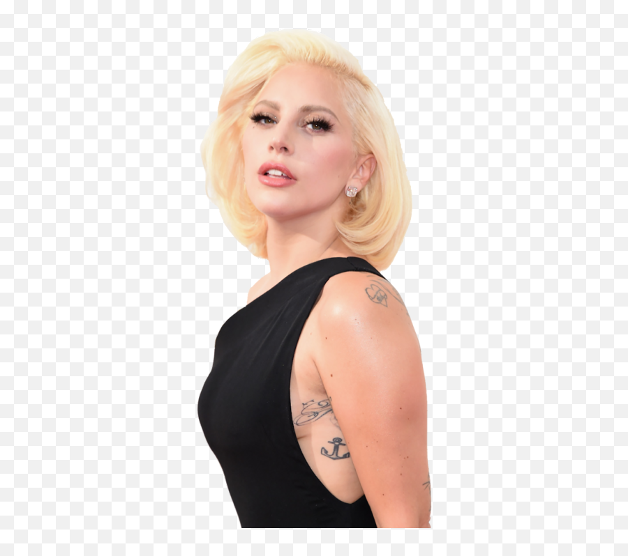 Lady Gaga Png - Transparent Lady Gaga Emmys 2015 Lady Gaga Tattoo Emoji,Lady Gaga Emoji