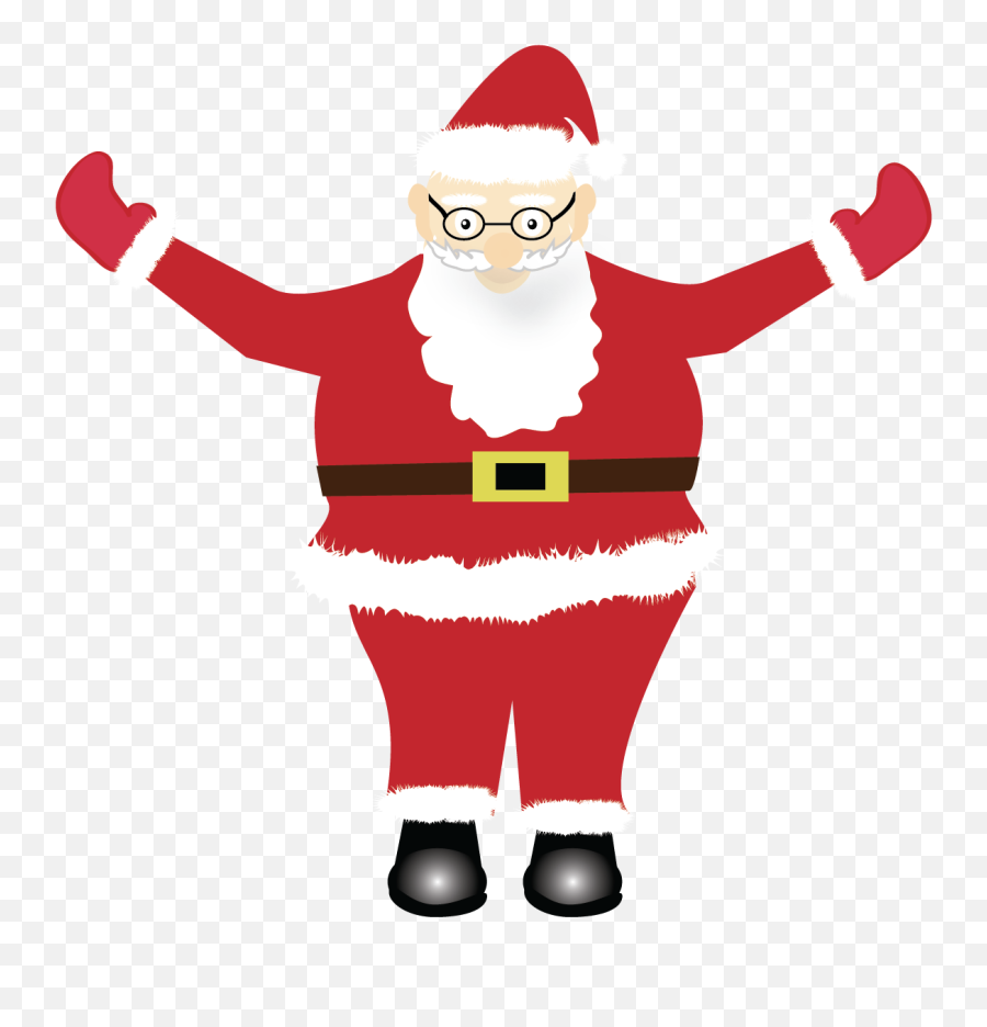 Print And Cut Santa Graphic File Example Image - Santa Claus Santa Claus Emoji,Black Santa Claus Emoji