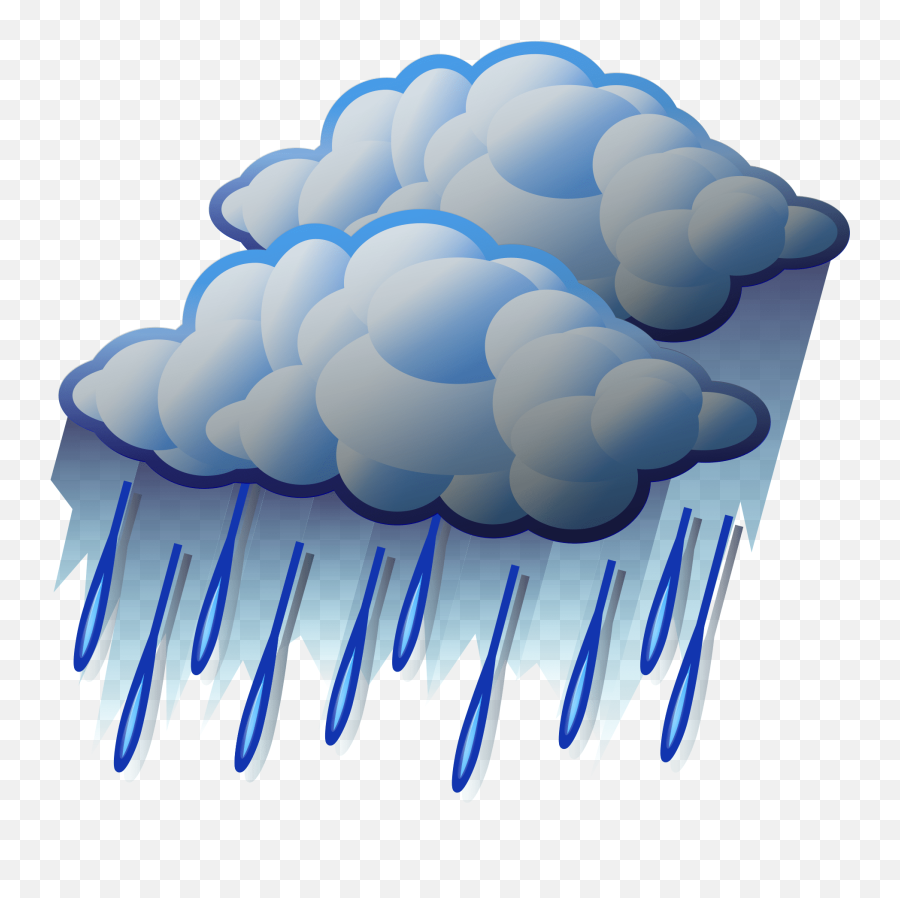 Rain Clipart Transparent Page 1 - Line17qqcom Heavy Rain Cartoon Rain Emoji,Rainy Cloud Emoji