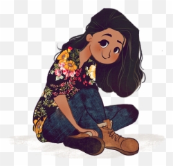 Luna Miranda Character Designer - Sitting Emoji,Disney Emotion Characters