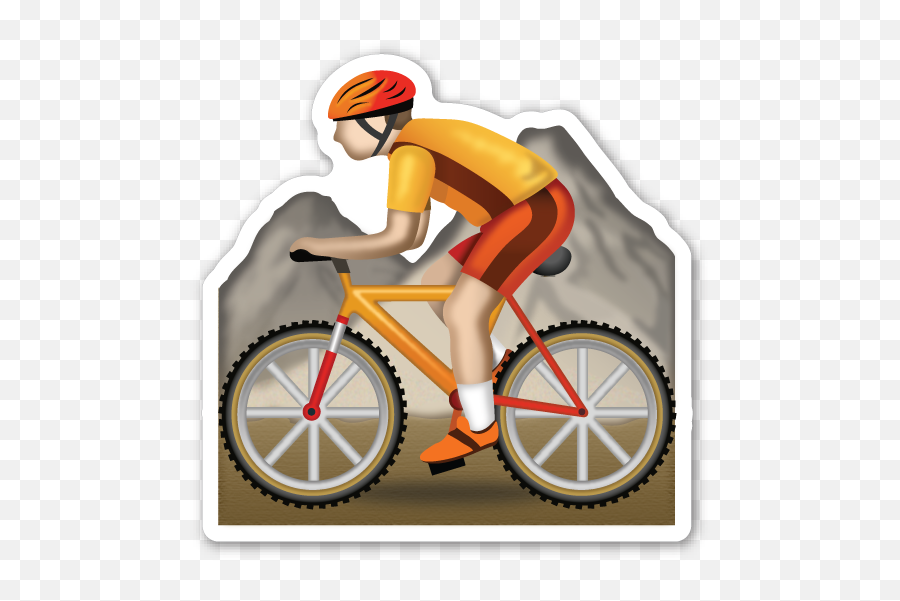 Mountain Bicyclist Wallpaper Iphone Cute Emoji New,Bicycle Emoji
