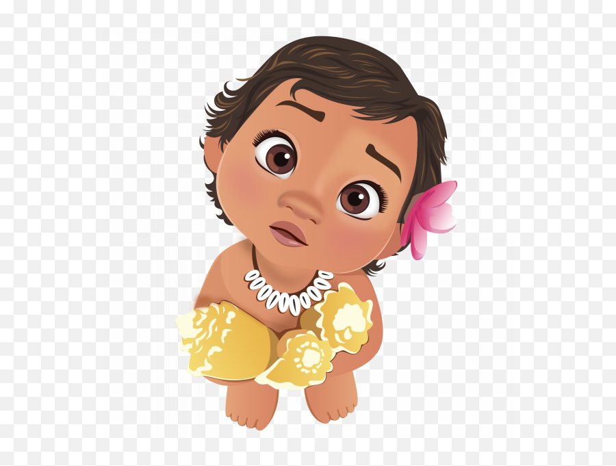 Cartoon Baby Moana Png - Baby Moana Png Emoji,Baby Emoji Transparent Background