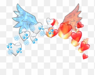 Crown Hearts Todoroki Sticker - Fictional Character Emoji,Todoroki Emoji