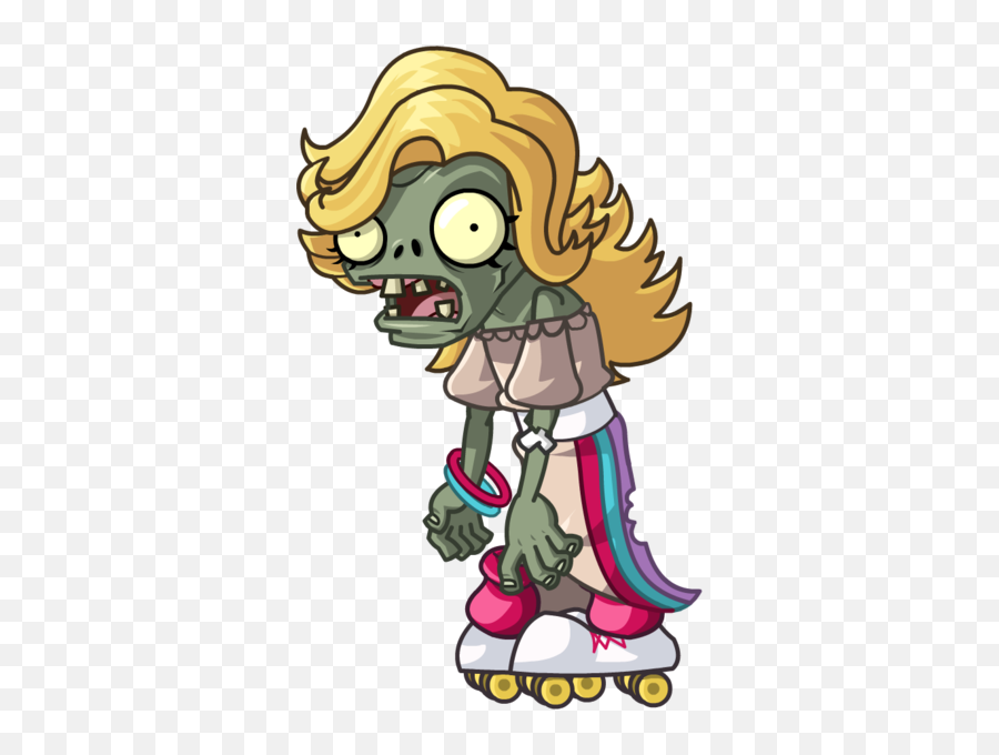 Blonde Zombie Girl - Pvz 2 Glitter Zombie Emoji,Zombie Emoji