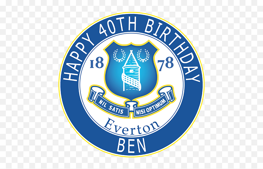 Everton Football Club - Everton Fc Emoji,Emoji Cake Topper
