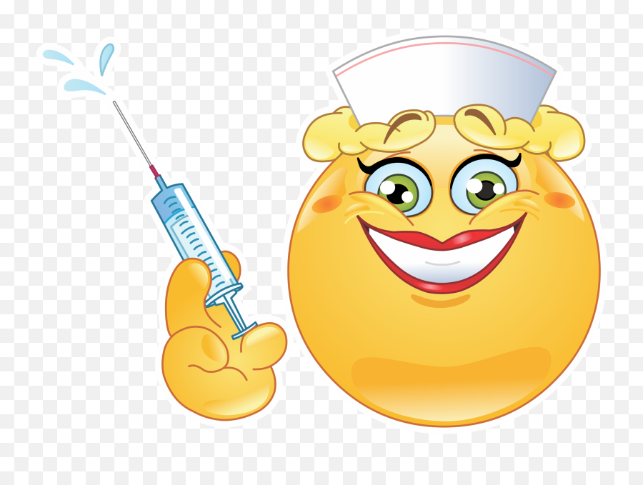 Nurse Emoji Decal - Inyeccion Emoji,Nurse Emoji