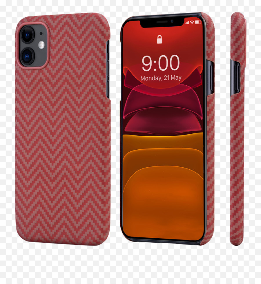 Magnetic Thin Phone Case For Iphone 11 - Pitaka Case Emoji,Emoji Ipad Mini Cases