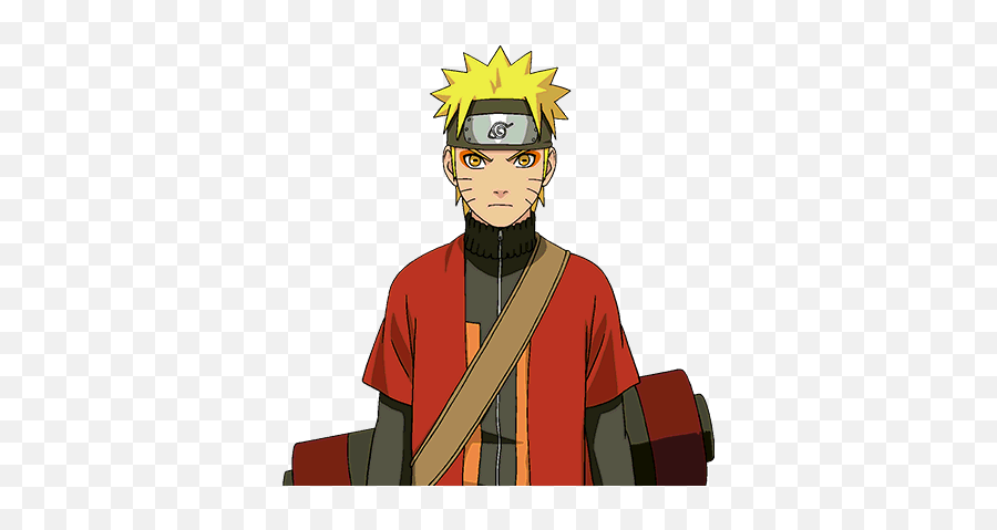 Naruto Shippuden Uzumaki Picsart - Naruto Uzumaki Sage Render Emoji,Sage Mode Emoji