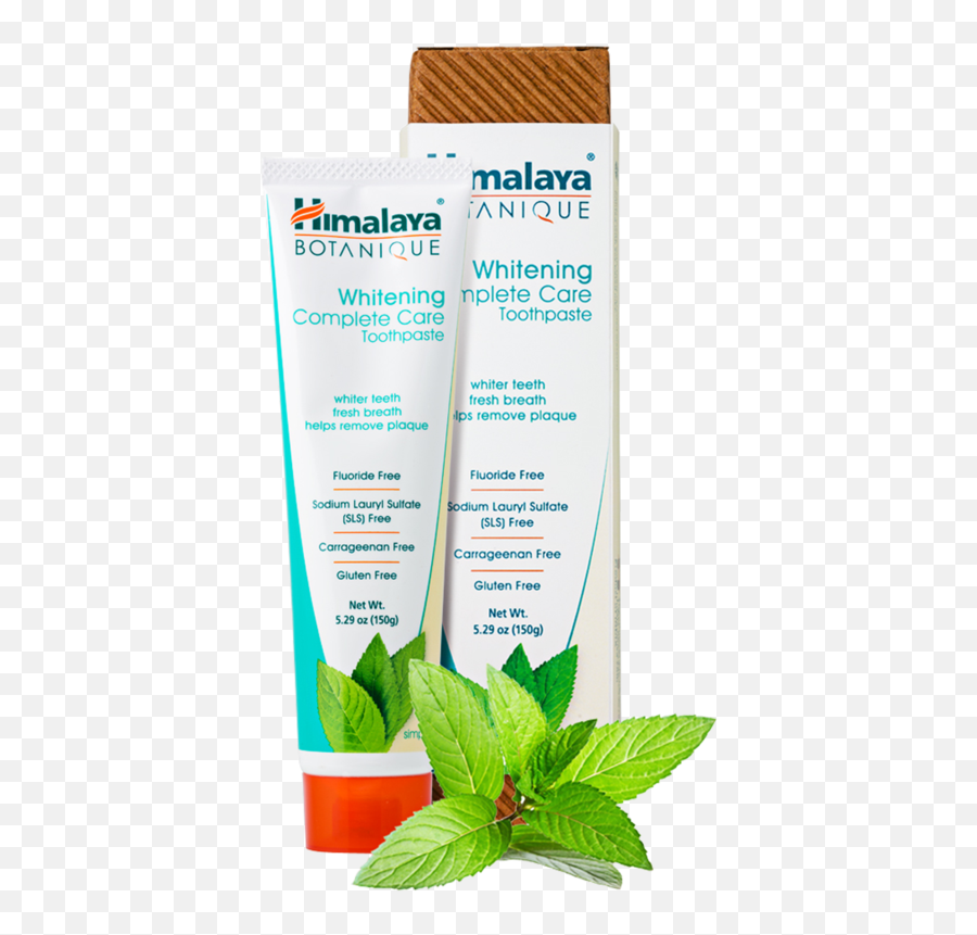 Sls Free Toothpaste - Simply Mint Complete Care Himalaya Himalaya Whitening Toothpaste Emoji,What Emotion Does Mint Represent