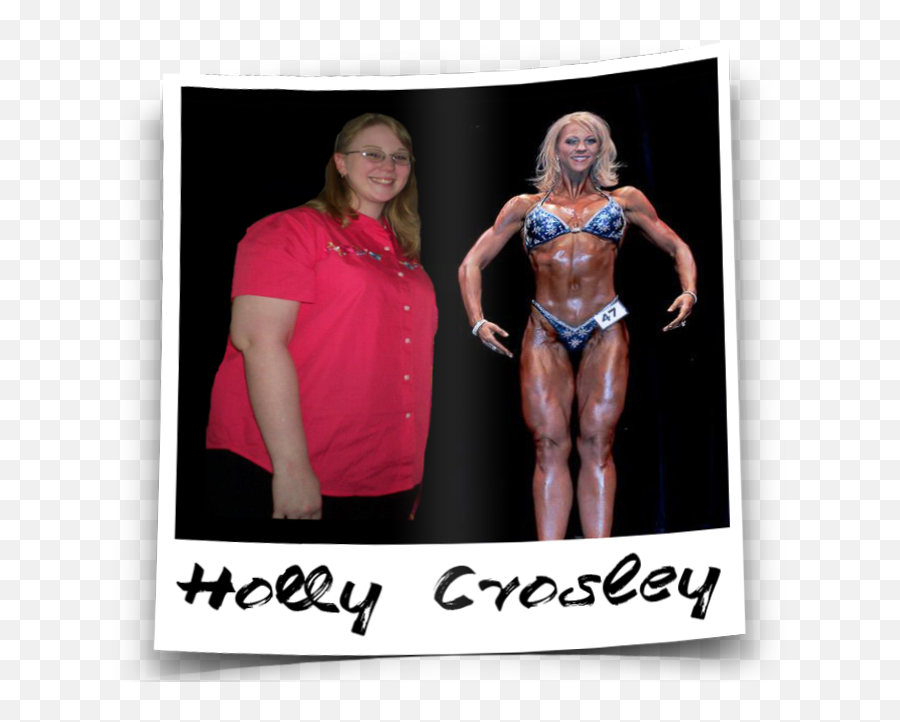 Holly Nicholas Crosley - Weight Loss Team Warrior Within Midriff Emoji,Bikini Emotion