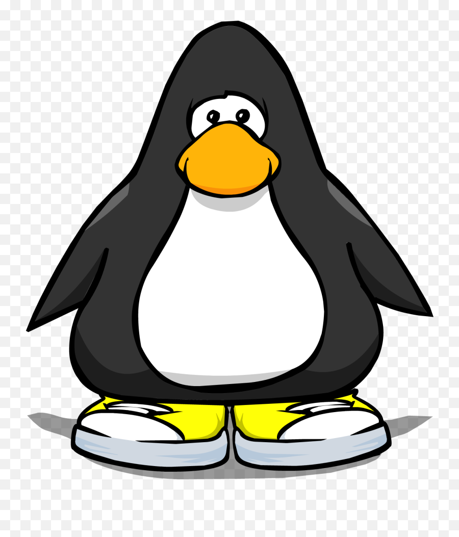 Yellow Sneakers Club Penguin Wiki Fandom - Club Penguin Penguin Emoji,Emojis De Zapatoa