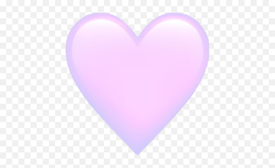 Transparent Love Heart Emoji Png - Pastel Hearts Emoji,Cute Pink Emojis