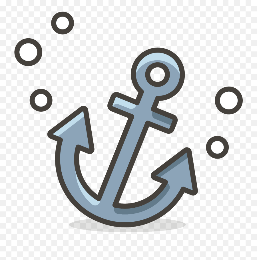 Anchor Emoji Clipart - Icono Ancla,Metal Emoji