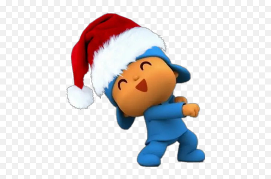 Pocoyo Navideño - Pocoyo Navideño Stickers Emoji,Emojis Navidenos