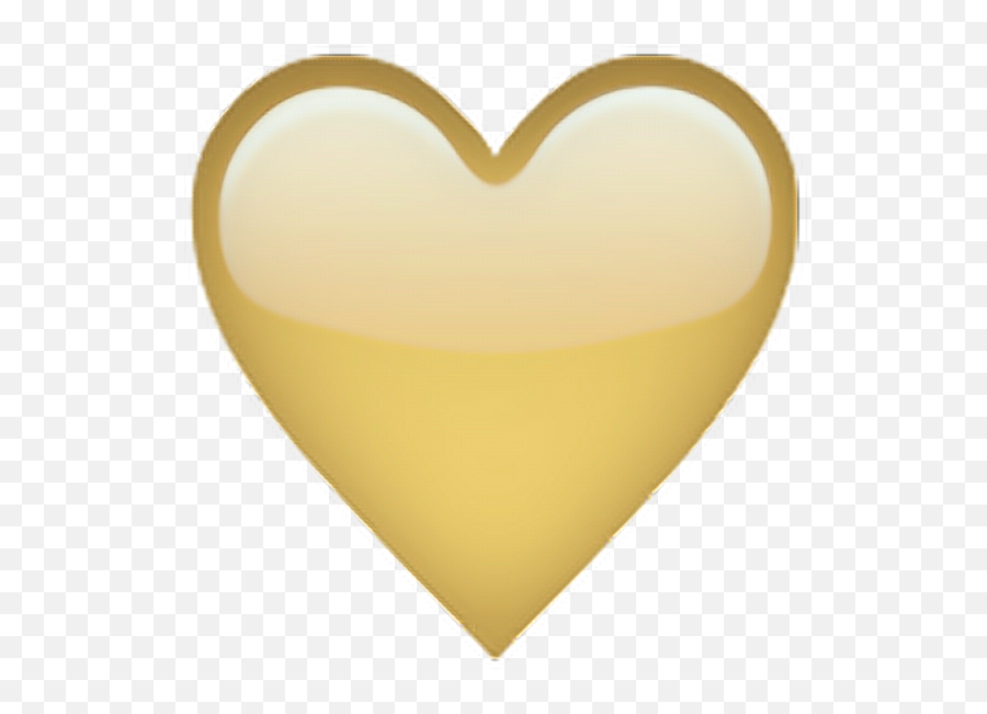 Yellow Heart Emoji - Solid,Yellow Heart Emoji Image