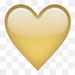 Yellow Heart Emoji - Solid,Yellow Heart Emoji Image