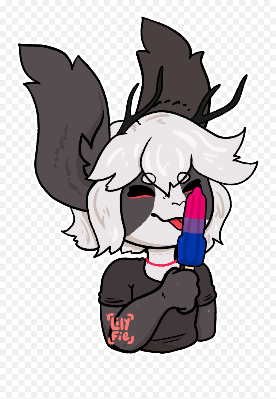 Searching For U0027licku0027 - Supernatural Creature Emoji,Cartoon Oral Emojis