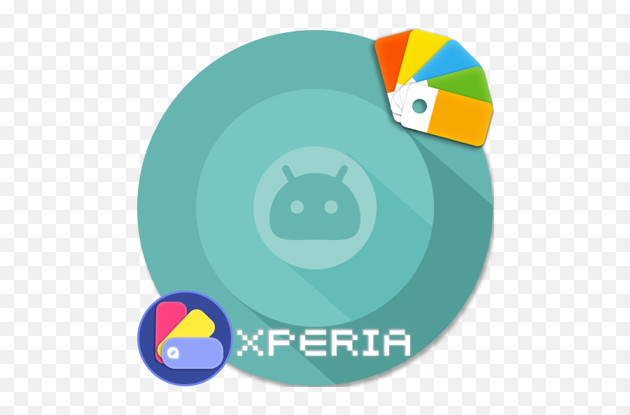 Updated Xperia On O Cyan Theme Design For Sony Apk - Dot Emoji,Cyan Face Emoji