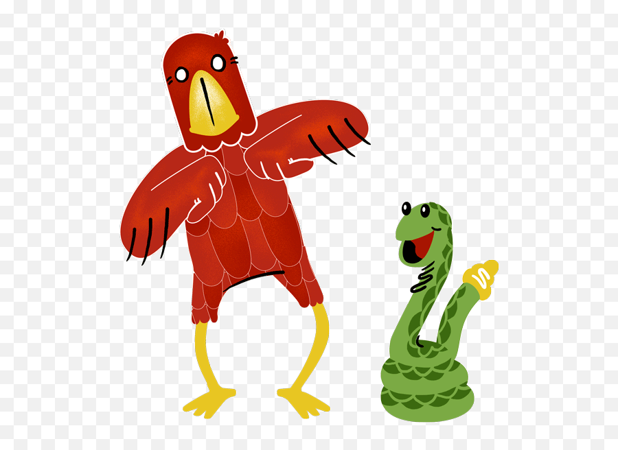 Facebook Eagle Snake Sticker Pack On Behance - Animal Figure Emoji,Fubar Emoticon