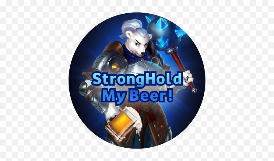 Stronghold My Beer Are You An Active Titan Killer - With Fictional Character Emoji,Hangout Beer Emoticon