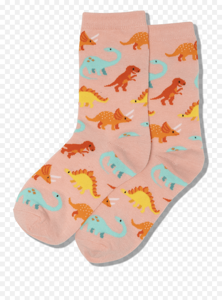 Kidu0027s Dinosaur Crew Socks U2013 Hotsox Emoji,Dinosaur Emojis Png