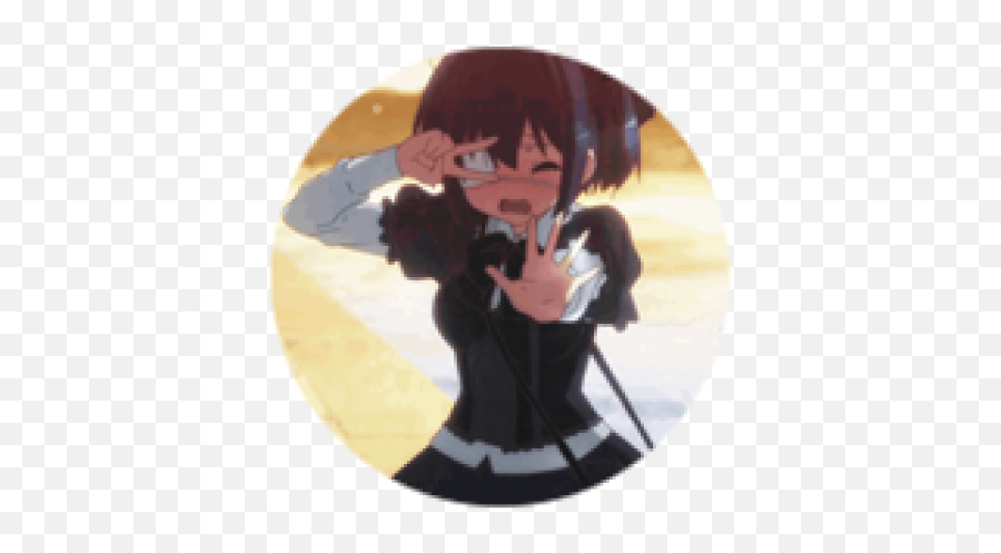 Crying Anime Girl - Roblox Emoji,Anime Girl Representing Emotions