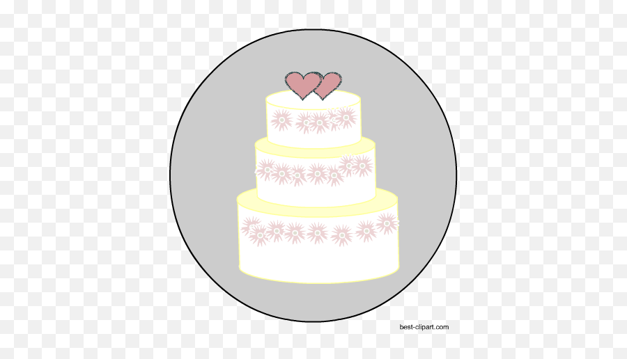 Free Cake And Cupcake Clip Art - Wedding Cake Emoji,Wedding Cake Emoji