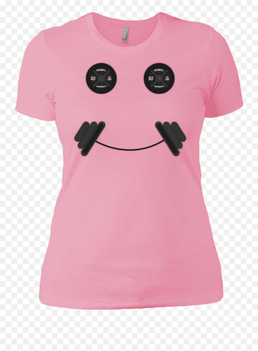 Iron Smiley Womenu0027s Extra Comfort Tee Emoji,Light Emoticon