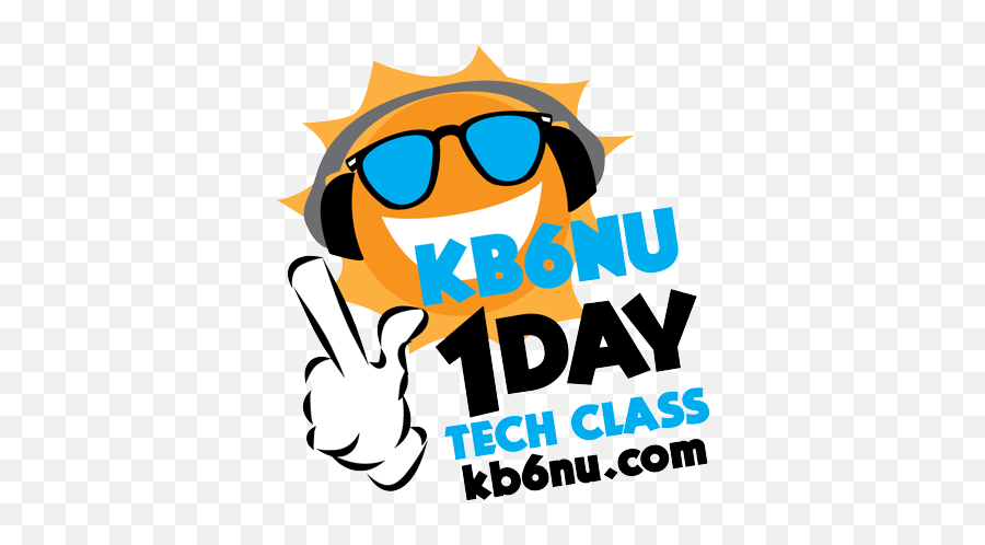 New Logo For My New 1 - Day Tech Class Kb6nuu0027s Ham Radio Blog Emoji,Peace Fb Emoticon