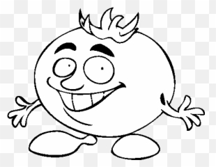 Desenho De Senhor Tomate Para Colorir - Colorircom Emoji,Tomate Emoticon