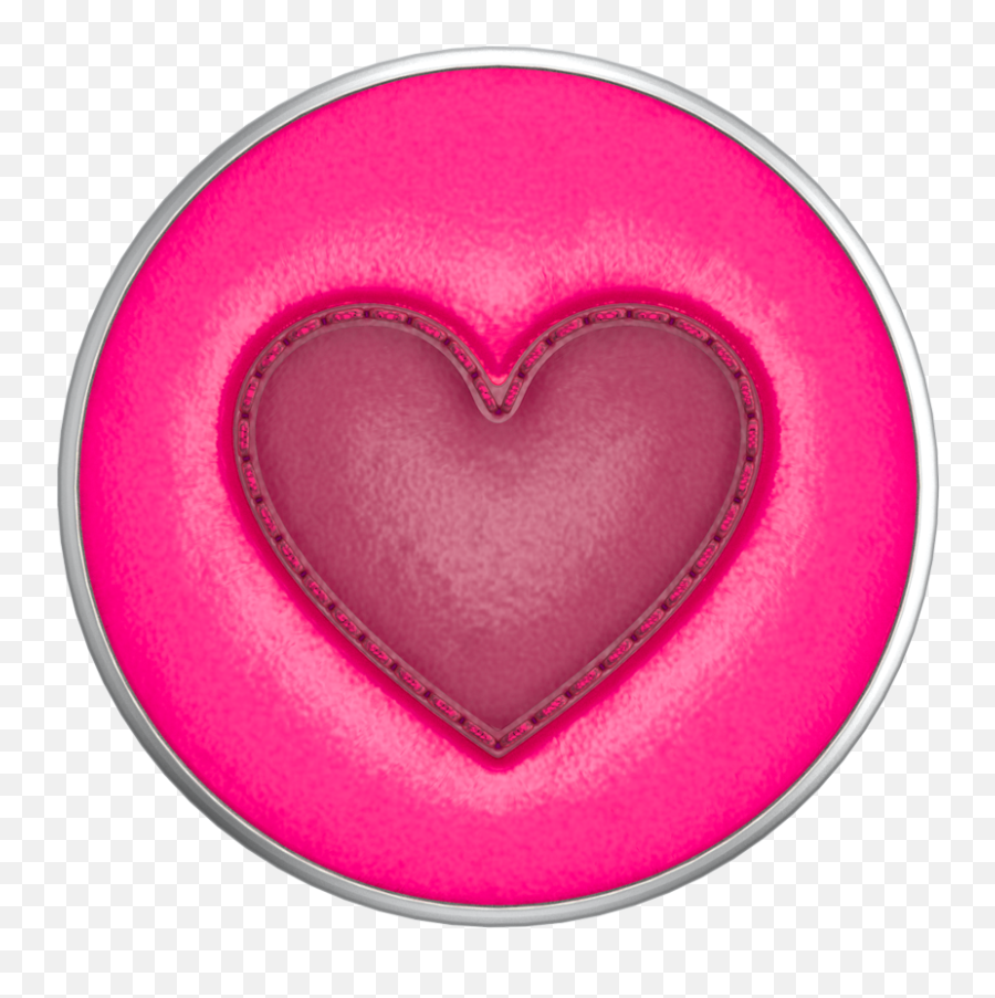 Stitched Sweet Heart Popgrip Popsockets Official Emoji,Pink Heart Emoji Html